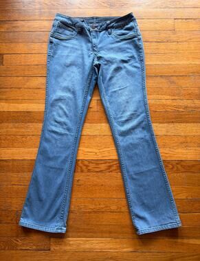 WORN JEANS Reversible Stretch Jeans Womens sz 30w